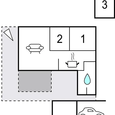 بيت للعطل Three-bedroom In