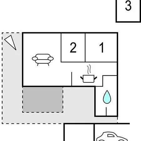 Сasa de vacaciones Three-bedroom In Aabenraa